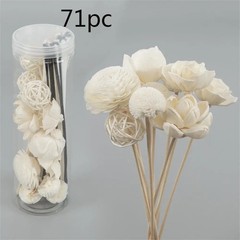Chrysanthemum Reed Diffuser Set Artificial Plant Fireless Aromatherapy Decor