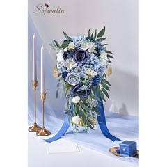 Artificial Wedding Bouquet Bride Bridesmaid Ceremony Romantic Decoration New