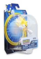 Sonic The Hedgehog Action Figure 2.5 Inch Super Sonic Collectible Toy