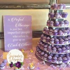 Cupcake Stand 7 Tier MDF Wood Cake Display Dessert Tower