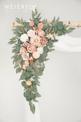 Kit De Flores Artificiales Para Arco De Bodas