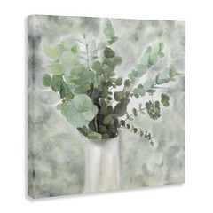 Stupell Industries Sage Green Painterly Eucalyptus, Designed By Kimberly Alle…
