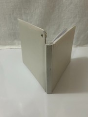 Wedding Guest Book Register Pearl White Silver Pen Set