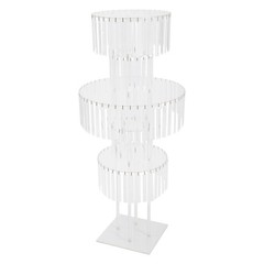 Flower Stand for Wedding, Crystal Flower Stand 5-Tier