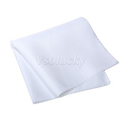 50pcs Linen Napkins Polyester Handkerchief Cloth Diner Wedding Party 30cm x 30cm