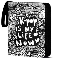 Kpop Photocard Binder Holder 440 Pockets Album A5 3 Ring Binder Pages, Photo …