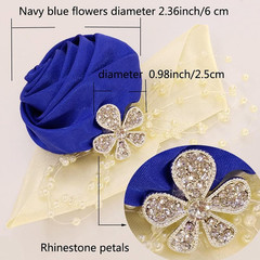Wedding Wrist Corsage Bridesmaid Bride Prom Artificial Flower Hand Ribbon Decor