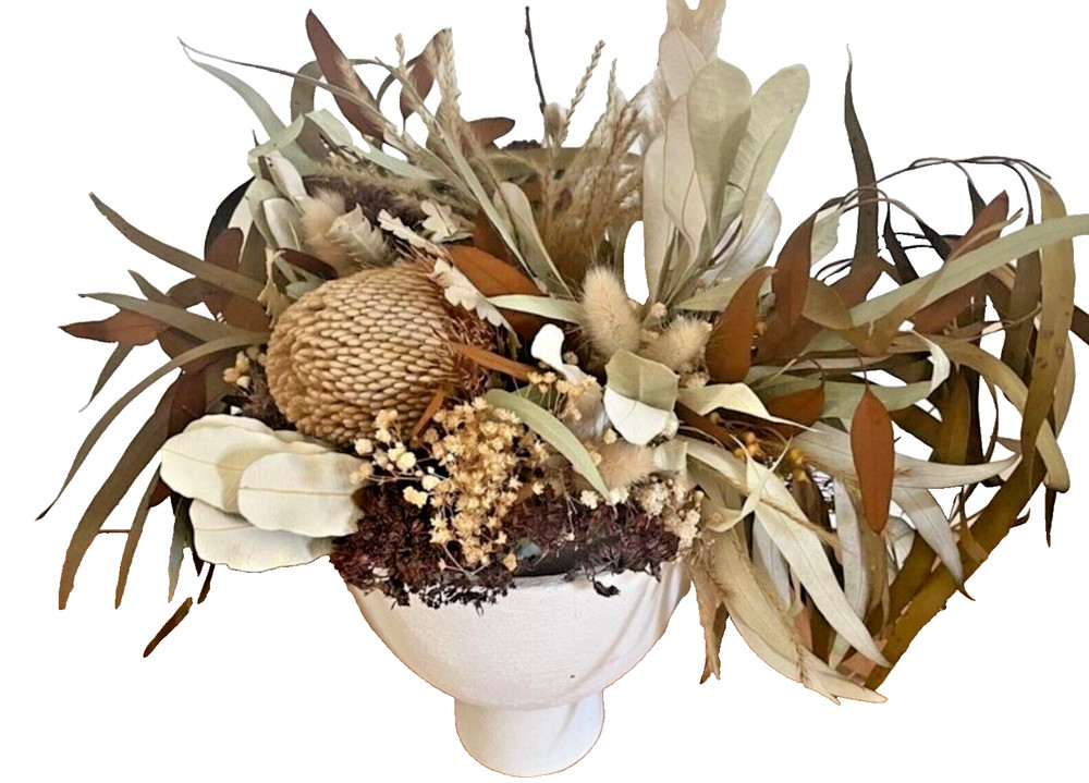 Fall wedding? Real Dried Flower Centerpieces!