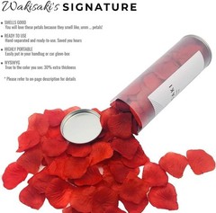 Ready-to-Use 1,000 Scented Silk Rose Petals – Perfect for Weddings and Parties