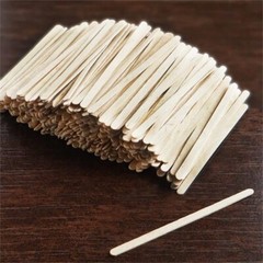 Natural Birchwood Coffee STIRRERS Disposable Party Wedding Dinner SALE