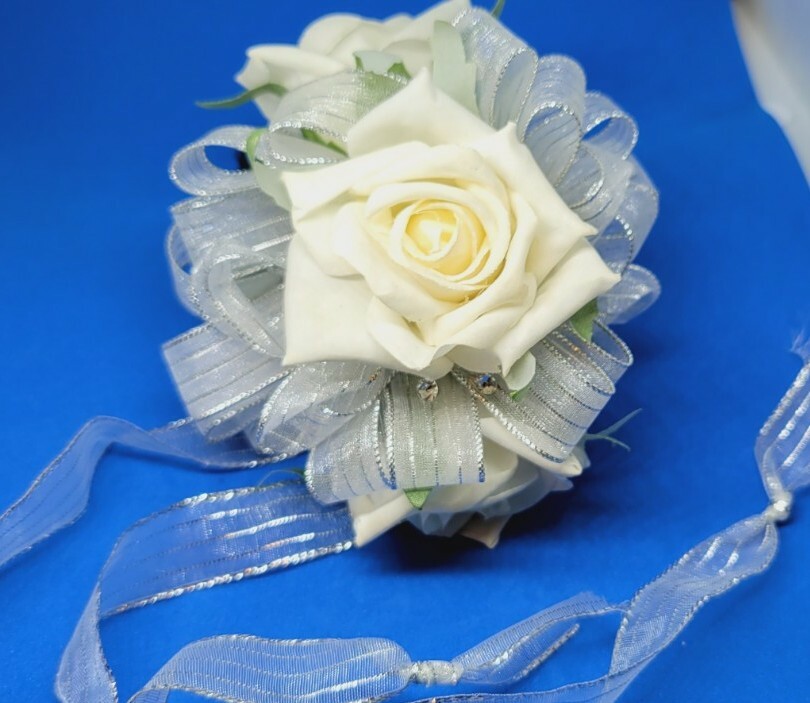New Handmade Artificial Floral wrist corsage Bracelet for Party Wedding Prom