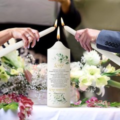 Unity Candles for Wedding Ceremony Set Wedding Unity Taper Candles Catholic R…