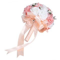 Artificial Bouquet Beautiful Simulation Flowers For Wedding Easy To Use
