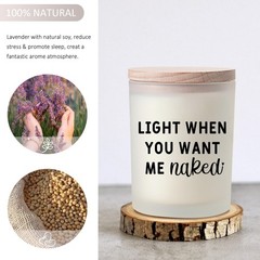 Gifts for Him 2.8 inches in diameter and 3.6 height, Frosted White