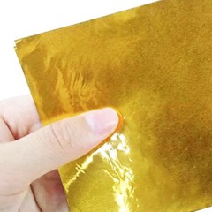 200 Pcs Aluminum Foil Sheets Paper for Chocolate Packing Wrappers