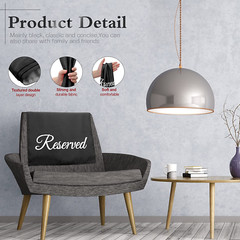 20 Pack Reserved Seating Signs Reserved Chair Signs Church Pew Reserved Signs Re