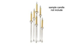 Cluster candle holder wedding centerpieces