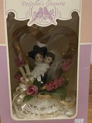 DeGroot’s Glasserie Of Texas Cowboy Wedding Cake Topper Country & Western Couple