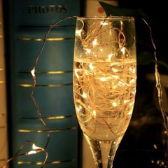 100 LEDs 10M Solar Waterproof LED Copper Wire String Light Wedding Xmas Decor SS