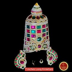 Designer Goddess Varalakshmi AMMAVARU KIREETAM SET | Amman Pooja Festivals