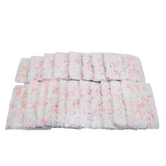 20PCS Artificial Silk Hydrangea Flower Wall Panels 40 × 60 cm Wedding Backdrop