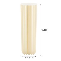 2Pcs 39.4 inch Tall Flower Vase Flowers Stand for Party Tables Decorations