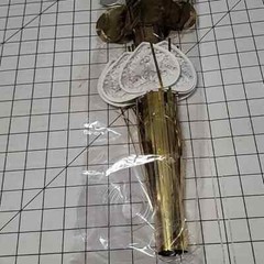 Wedding Centerpiece Bridal Shower Mobile Decoration, 14″ Hearts and Foil, NWT