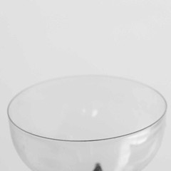 5 oz GOLD CLEAR PLASTIC Wine GOBLETS GLASSES Disposable Tableware Wedding Party