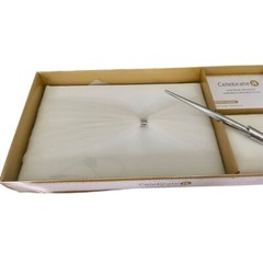 Celebrate It Wedding Guestbook and Pen 3 Piece Set NIB