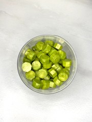 100 Count Chameleon Green Sealing Wax Beads