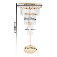 Elegant Gold Flower Stand, 4-Tier Wedding Centerpiece, Versatile Display