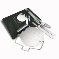 Stainless Steel Cake Customizing Decorating Serving 5pc set, Cake Server Lift…