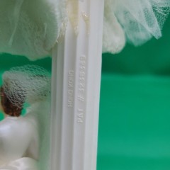 Vintage Wedding Cake Topper, Bride & Groom, Venice CA USA 1959 Coast Novelty Mfg