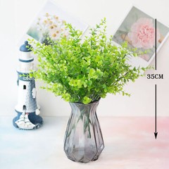 US 5pcs Faux Greenery Eucalyptus Artificial Plant Perfect for Home/ Garden Decor