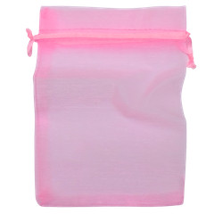 Pink Drawstring Organza Gift Bags Wedding Party Favor Jewelry Pouch 20/50/100