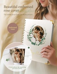 molekaus Wedding Planner Book And Organizer：Wedding 11.5×10.5, White