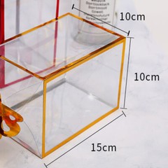 10X Clear PVC Cases Wedding Party Favor Gift Candy Display Boxes Transparent DIY