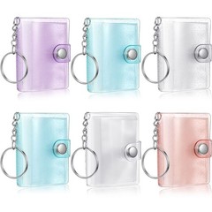 5.5 x 6 cm (outer), x 4 (inner), Transparent, Blue, Pink, Purple