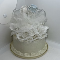 Vintage Dreamsicles Cherub/Angel Bride and Groom-Cake Topper/Figurine