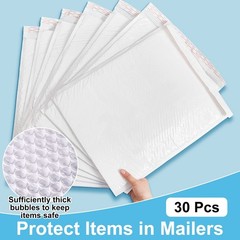 Henoyso 30 Pcs Extra Large Bubble Mailers 14 x 19 Inches Resealable Padded En…