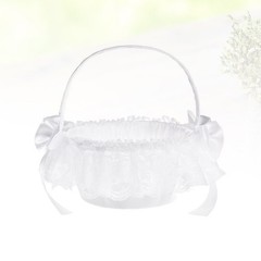Valentine’s Day Flower Girl Baskets for Wedding Decor Small Floral