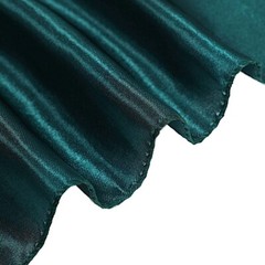 10 Peacock Teal Satin CHAIR SASHES Ties Bows Wedding Ceremony Reception