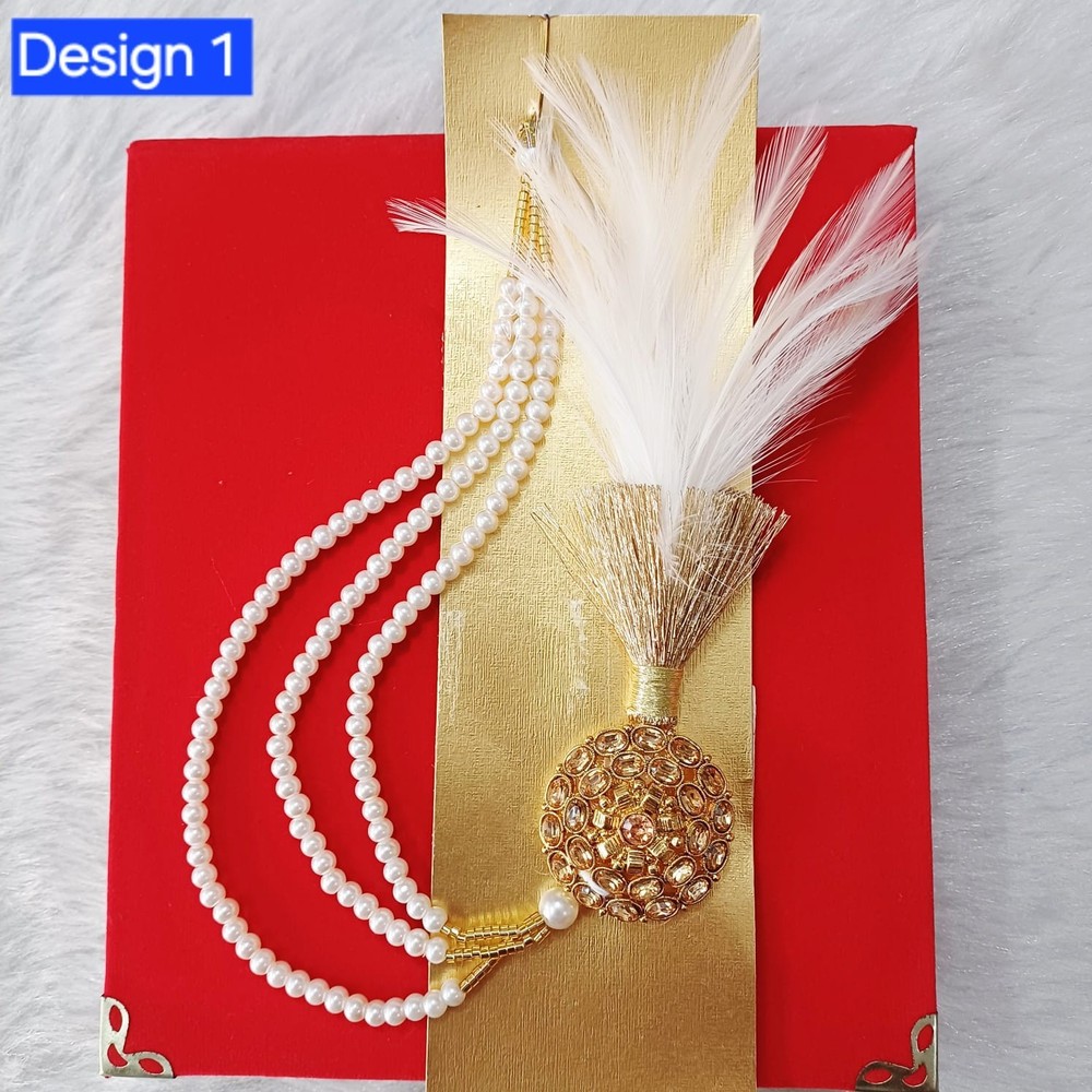 Groom Wedding Kalangi, one side string Kalgi for Men’s Safa,Kalgi for Groom