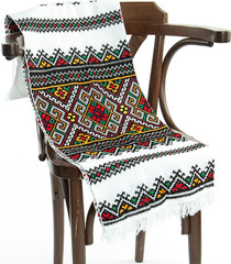 Hand Embroidered Ukrainian RUSHNYK Towel – Wedding Decor 190×33 cm