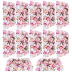 Flower Wall Fake Panel Party Artificial Wedding Decor Hydrangea Flower Wall NEW
