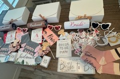 Bridal Party Proposal Boxes (Set of three) for Bride & Two Bridesmaids