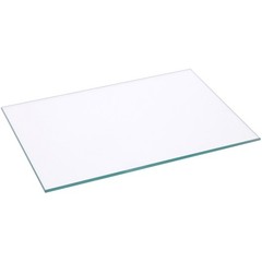Plymor 5″ x 7″ Rectangle, 3mm Thick Non-Beveled Clear Glass