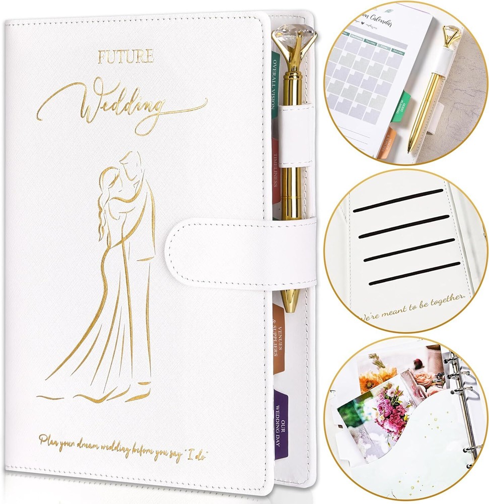 Wedding Planner – Wedding Planning Book and Organizer for the Bride, 9.1″ x 6.9″