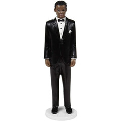 Cake Topper – Classic African American Groom