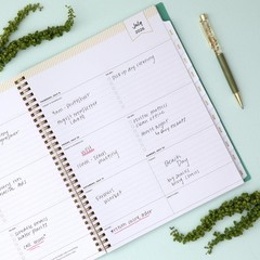 Blue Sky Day Designer 2026-2027 Weekly and Monthly Academic Year Planner Cale…